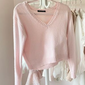 SOLD Brandy Melville Pink Leigh Sweater